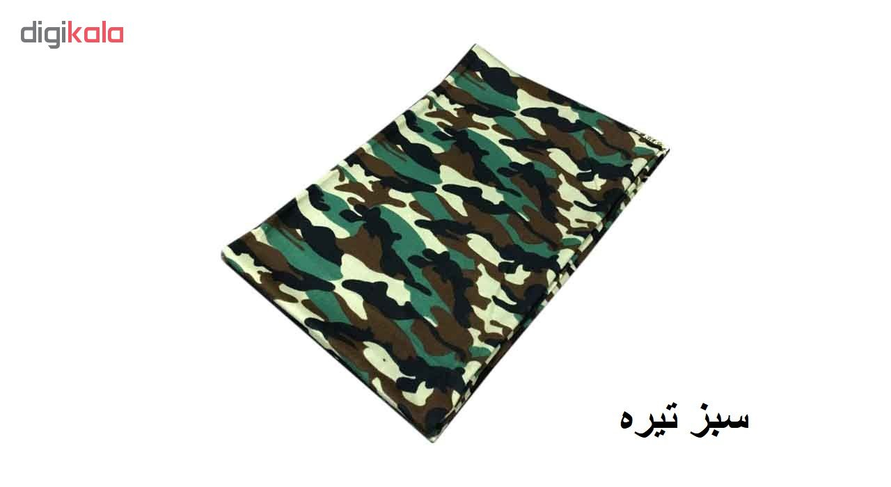 شال گردن گرد مدل چریکی