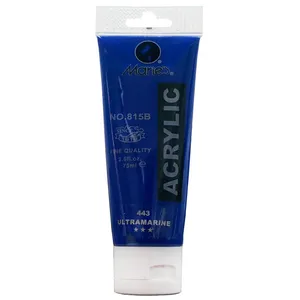 رنگ اکریلیک ماریز مدل 443 Ultramarine حجم 75 میلی لیتر