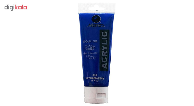 رنگ اکریلیک ماریز مدل 443 Ultramarine حجم 75 میلی لیتر رنگ اکریلیک ماریز مدل 443 Ultramarine حجم 75 میلی لیتر