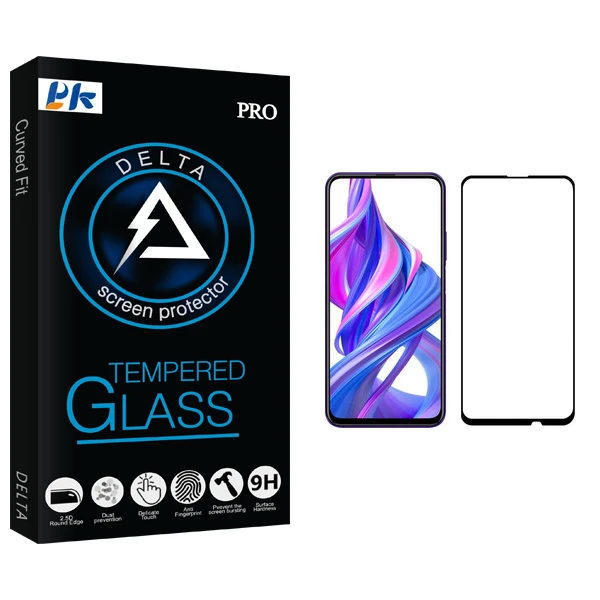 محافظ صفحه نمایش پی کی مدل Delta مناسب برای گوشی موبایل آنر 9X Pro