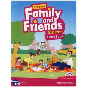 کتاب Family and Friends starter Second Edition اثر جمعی از نویسندگان انتشارات زبان مهر