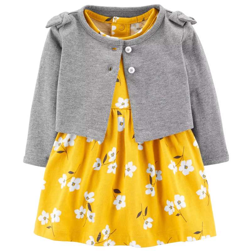 ست کت و سارافون نوزادی کارترز مدل 1061