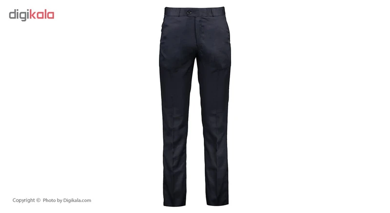 عکس شماره 3 : شلوار پارچه ای سرمه ای مردانه کد 2