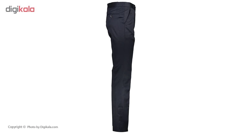 عکس شماره 5 : شلوار پارچه ای سرمه ای مردانه کد 2