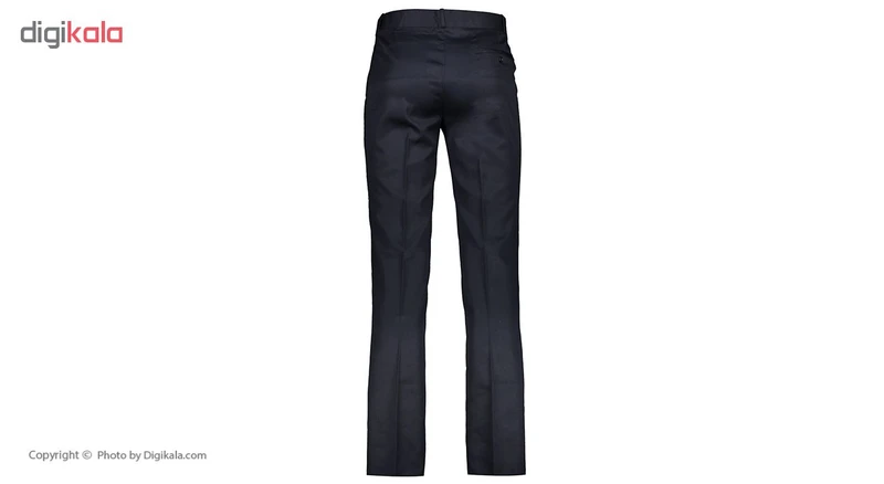 عکس شماره 4 : شلوار پارچه ای سرمه ای مردانه کد 2