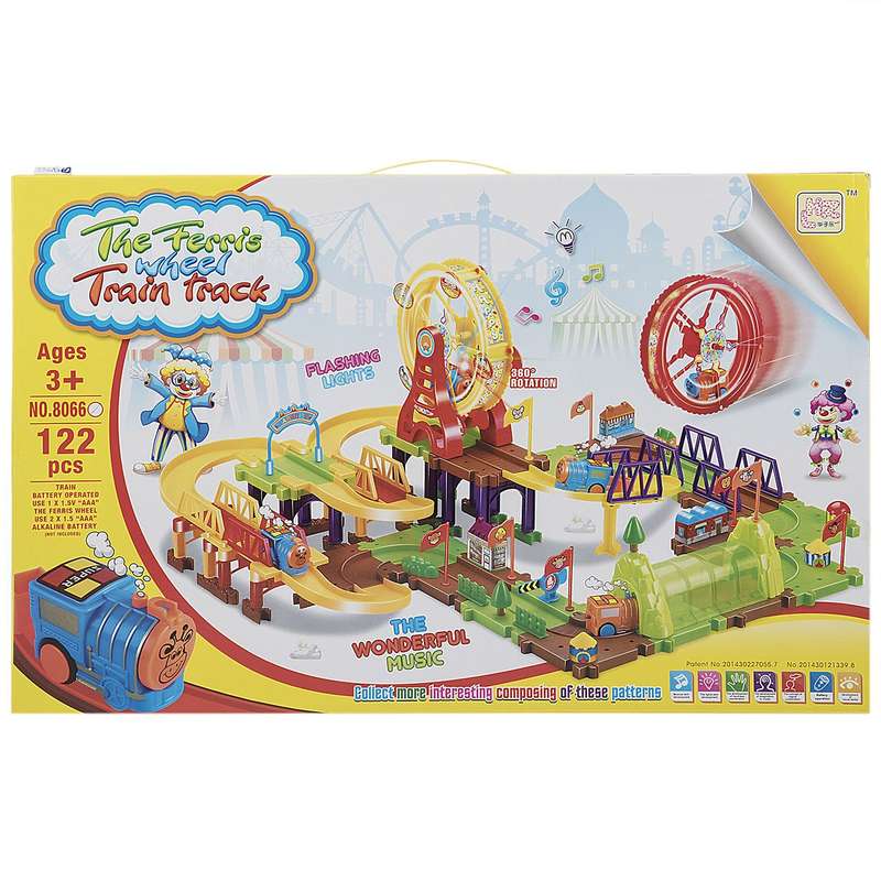 قطار ال اچ زد مدل The Ferris Wheel Train Track