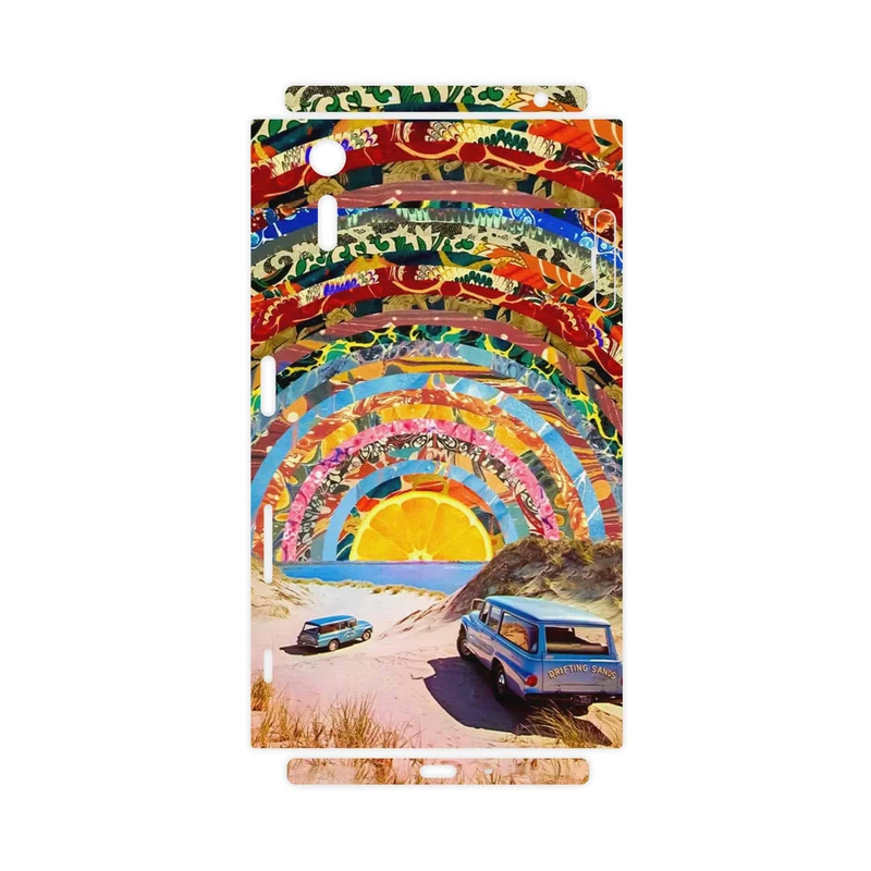 برچسب پوششی ماهوت مدل Collage of Orange Sky-FullSkin مناسب برای گوشی موبایل سونی Xperia XZ