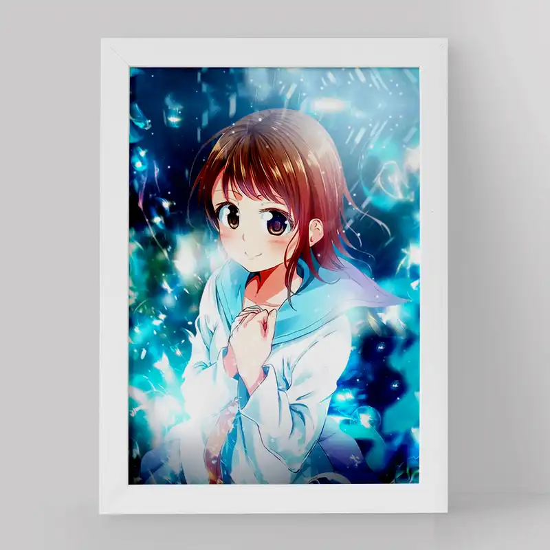 تابلو خندالو مدل اونودرا انیمه عشق دروغین کد 17176