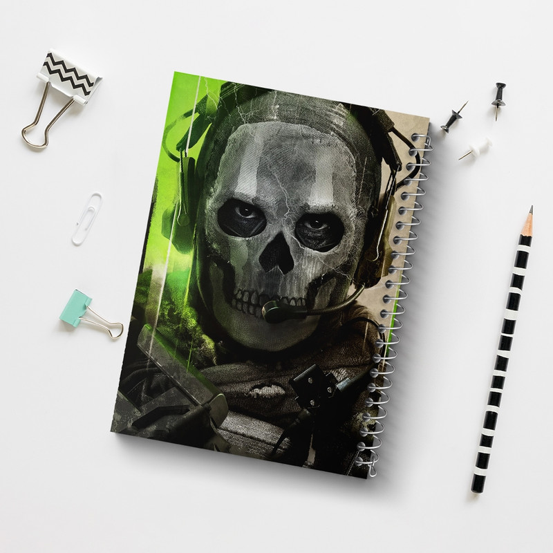 دفتر مشق 50 برگ خندالو طرح کال اف دیوتی (Call of duty) کد F300