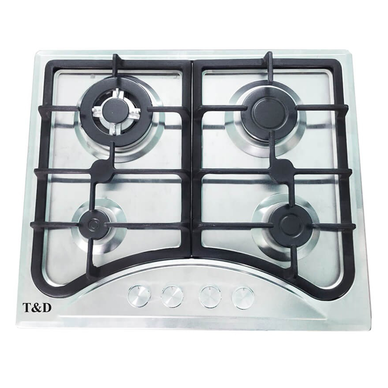 اجاق گاز صفحه‌ ای استیل تی اند دی مدل TD114E