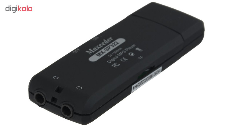 پخش کننده موسیقی مکسیدر مدل MX-3P322 ظرفیت 8 گیگابایت