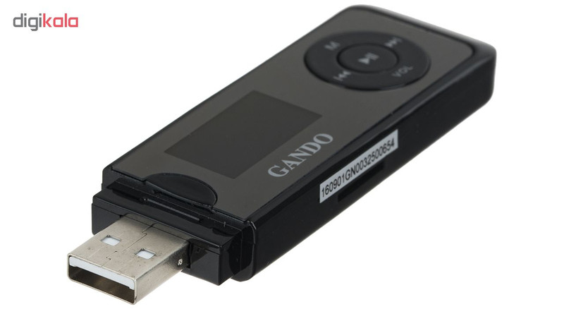 پخش کننده موسیقی گندو مدل GN-3P325 ظرفیت 8 گیگابایت