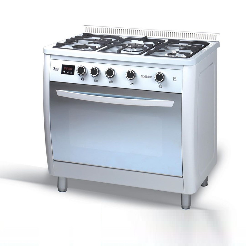 اجاق گاز 5 شعله ایران شرق مدل کلاسیک طرح فر C1