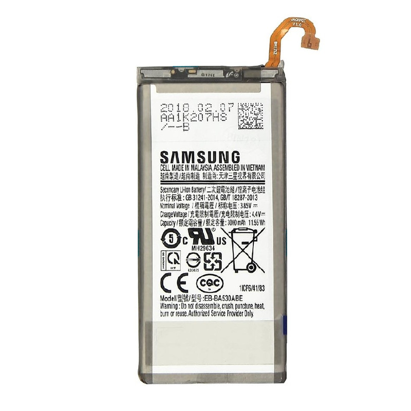 باتری موبایل مدل EB-BA530ABE ظرفیت 3000mAh مناسب برای گوشی موبایل سامسونگ A8 2018