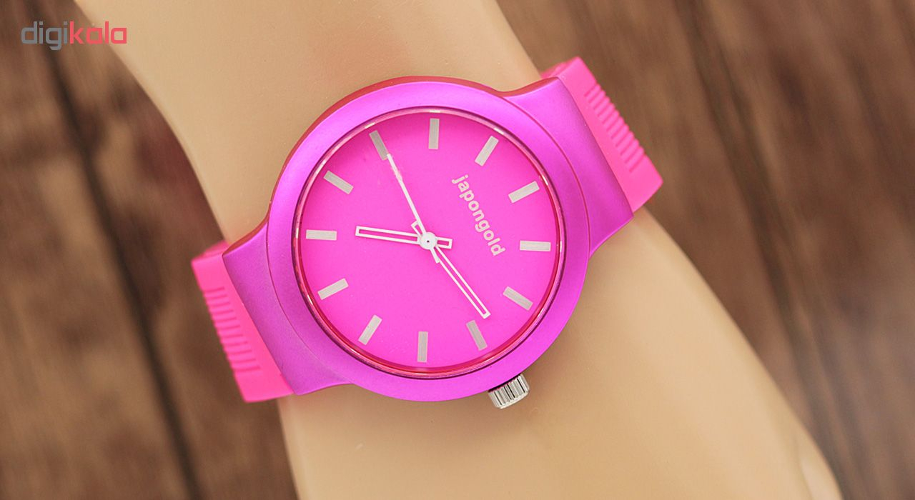 ساعت مچی عقربه ای زنانه  ژاپن گلد مدل JG1719