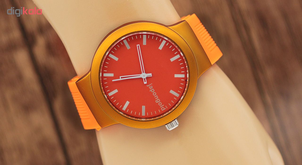 ساعت مچی عقربه ای زنانه ژاپن گلد مدل JG1720