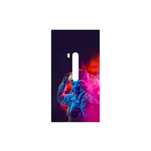 MAHOOT Smoke Rainbow Digital Art 1 Cover Sticker for Nokia Lumia 920