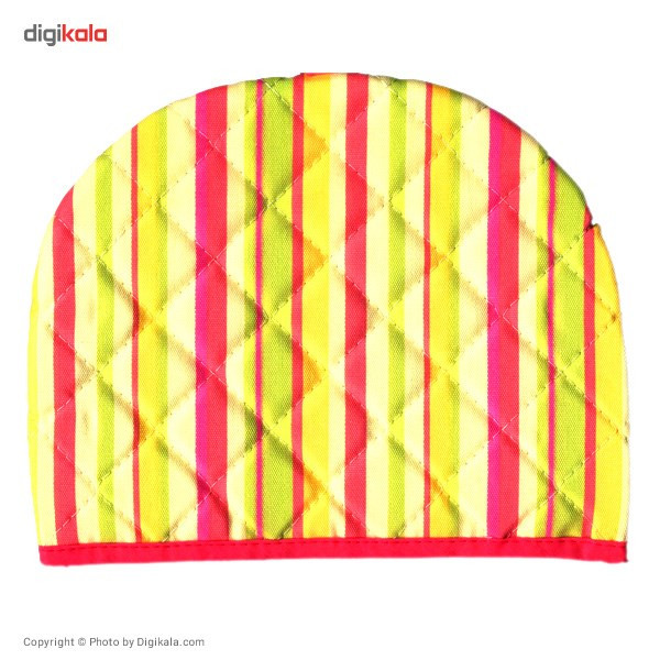 روقوری کتان رزین تاژ طرح اسپرید صورتی