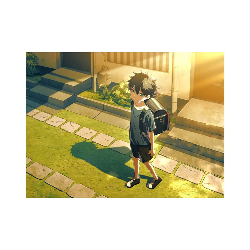 استیکر لپ تاپ و موبایل مدل انیمه طرح جوجوتسو کایسن مگومی فوشیگورو Jujutsu Kaisen Megumi Fushiguro کد 2275