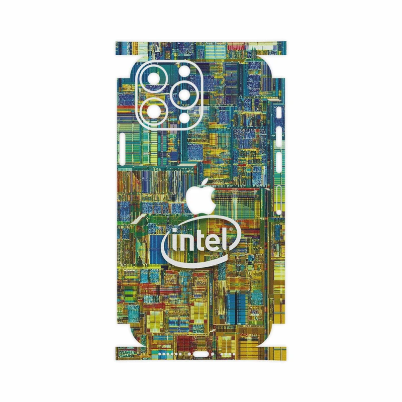 برچسب پوششی ماهوت مدل Intel-Brand-FullSkin مناسب برای گوشی موبایل اپل iPhone 13 Pro Max