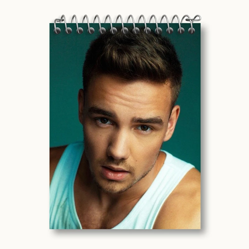 دفتر یادداشت 50 برگ خندالو مدل لیام پین گروه موسیقی وان دایرکشن One Direction کد 2922