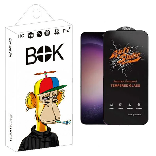 محافظ صفحه نمایش بوک مدل Antistatic Pro مناسب برای گوشی موبایل سامسونگ Galaxy A54 / S23 FE
