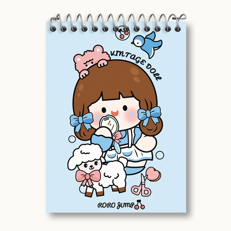 دفتر یادداشت 50 برگ خندالو مدل رورو جامپ کد 27855