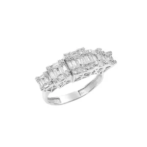 انگشتر نقره زنانه مدل RIL E18