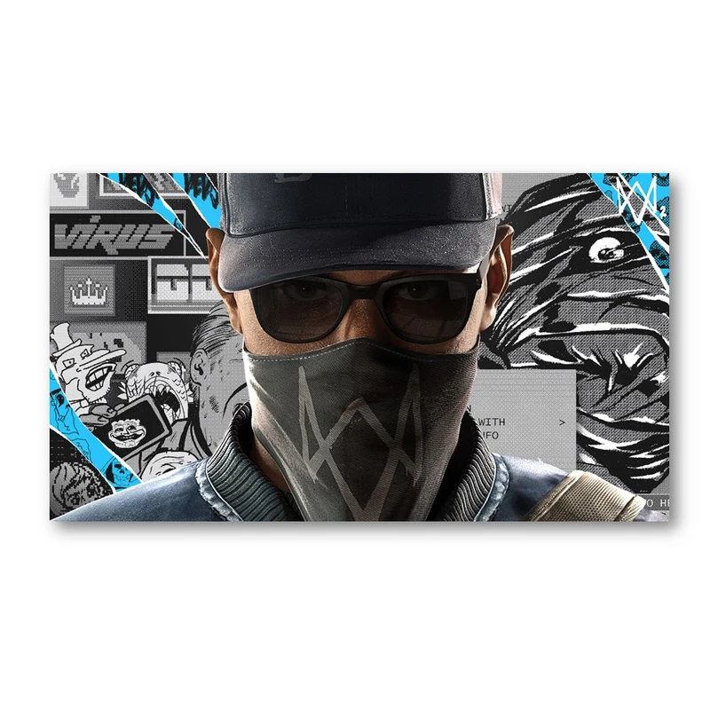 تابلو شاسی طرح watch_dogs