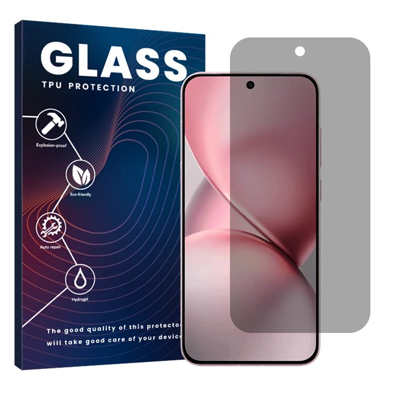 محافظ صفحه نمایش حریم شخصی گلس مدل Resistant مناسب برای گوشی موبایل ویوو X200 Pro Mini 