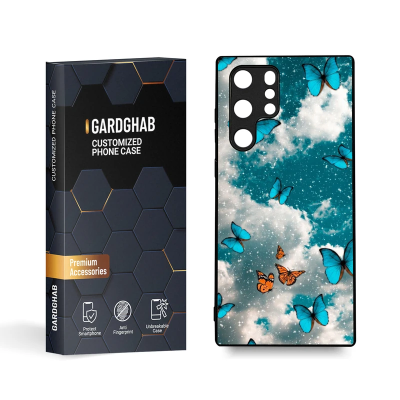 کاور گارد قاب مدل دخترانه مناسب برای گوشی موبایل سامسونگ Galaxy S22 Ultra