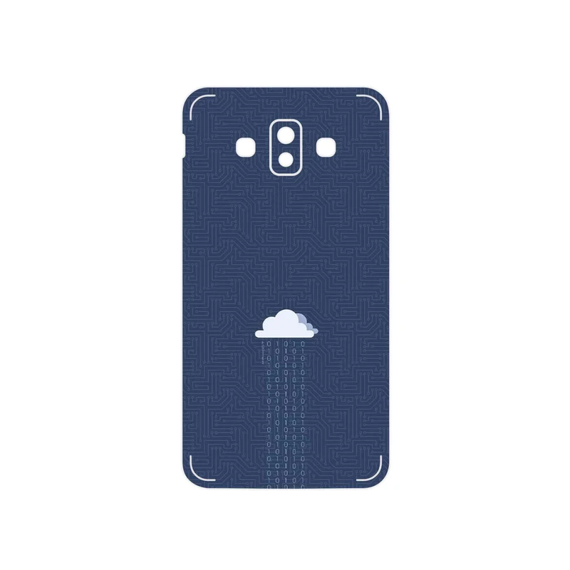 برچسب پوششی ماهوت مدل Minimal Data Cloud مناسب برای گوشی موبایل سامسونگ Galaxy J7 Duo