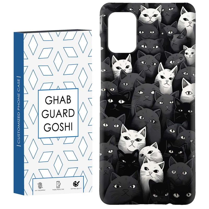 کاور قاب گارد گوشی طرح گربه کد Dimo-354 مناسب برای گوشی موبایل سامسونگ Galaxy A31