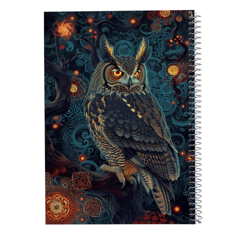 دفتر ژورنال نویسی 50 برگ مدوپد مدل نقطه ای طرح پرنده کد DF15287