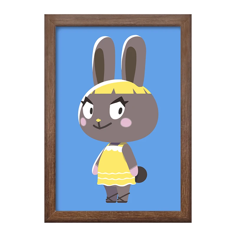 تابلو خندالو طرح بازی انیمال کراسینگ (Animal Crossing) کد 32640