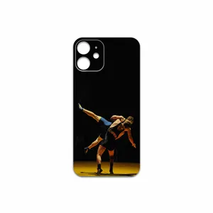 MAHOOT Wrestling Cover Sticker for Apple iPhone 12 mini