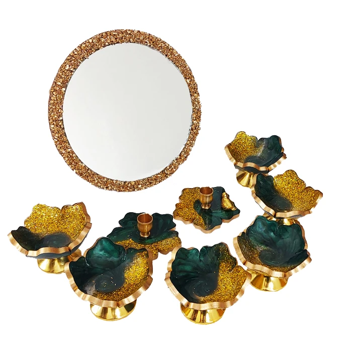 مجموعه ظروف 9 پارچه هفت سین مدل نویان