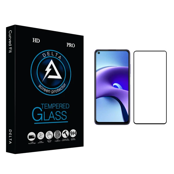 محافظ صفحه نمایش دلتا مدل Fit مناسب برای گوشی موبایل شیائومی Redmi Note 9T