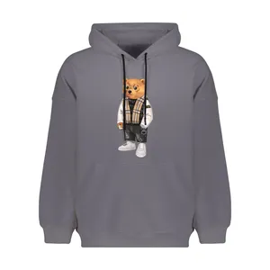 هودی زنانه مدل لش استایل تدی کد ART-2052-HSS