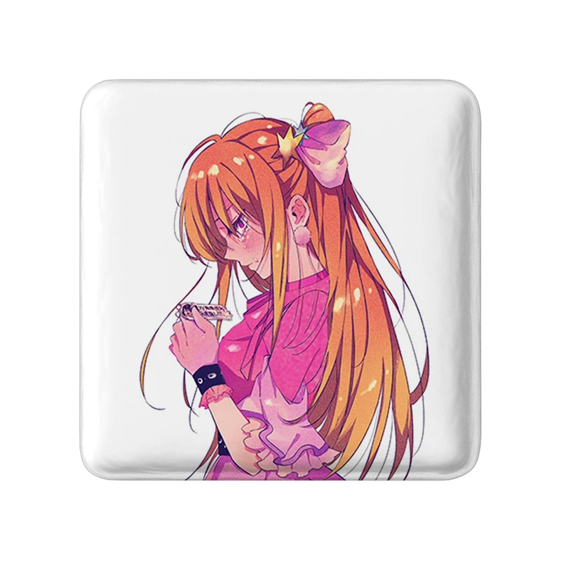 مگنت خندالو طرح روبی انیمه اوشی نو کو مدل مربعی کد 31215