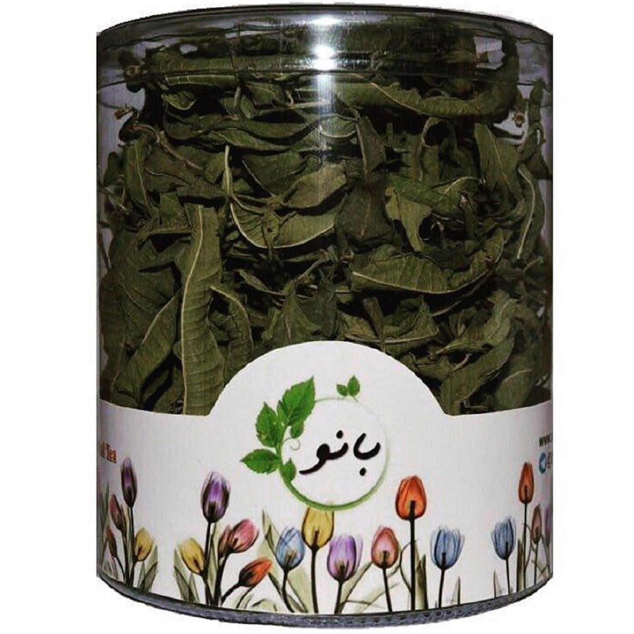 قوطی دمنوش گیاهی بانو مدل به لیمو