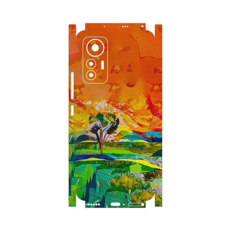 برچسب پوششی ماهوت مدل Collage of Painting-FullSkin مناسب برای گوشی موبایل شیائومی 12 Lite