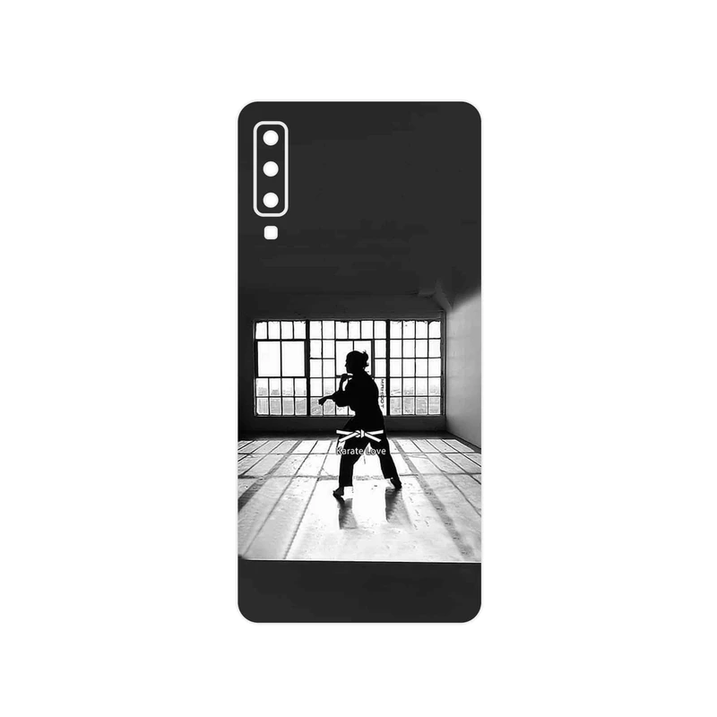 برچسب پوششی ماهوت مدل Karate مناسب برای گوشی موبایل سامسونگ Galaxy A7 2018