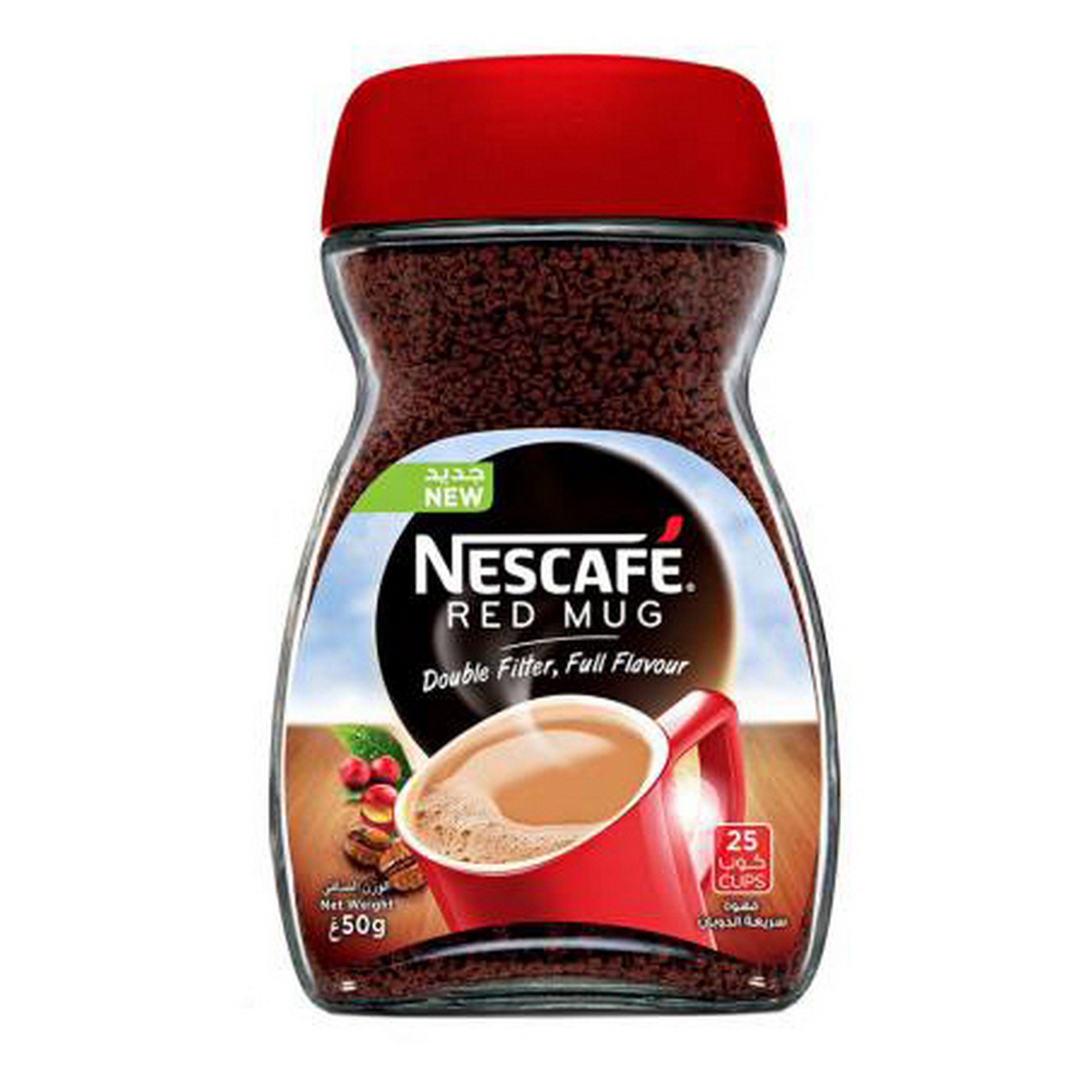 قهوه فوری نسکافه مدل Red Mug مقدار 50 گرم