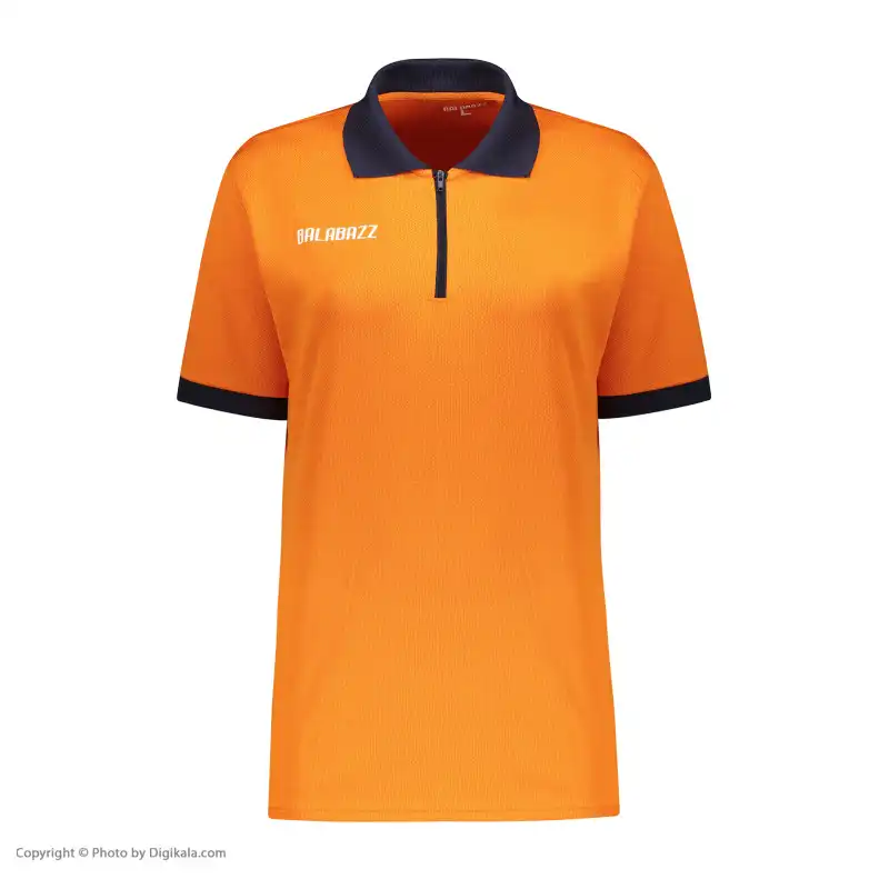 پولوشرت ورزشی زنانه بالاباز مدل 8003 رنگ نارنجی
