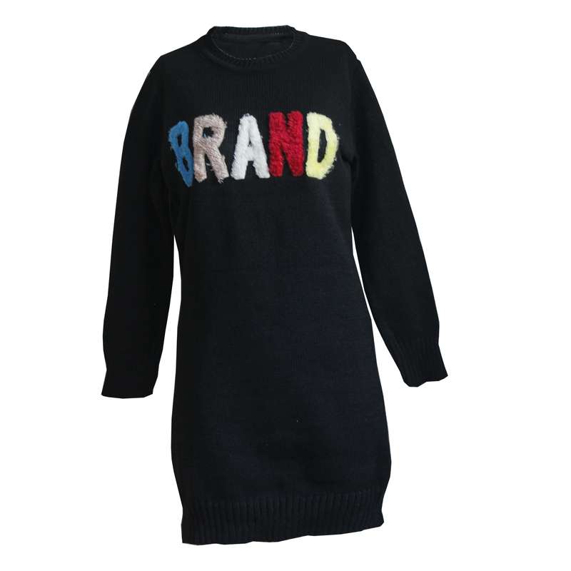 تونیک بافت زنانه مدل brand_b