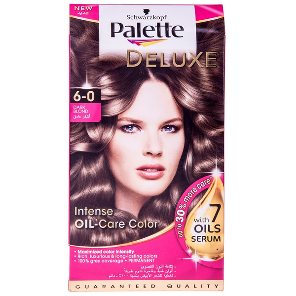 کیت رنگ مو پلت سری Deluxe مدل بلوند تیره شماره 0-6
