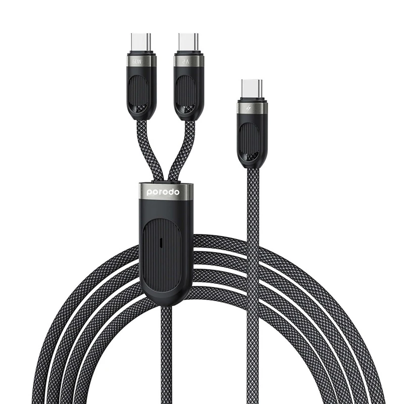 کابل تبدیل  لایتنینگ به USB-C پرودو مدل مدل USB-C- PD Input015 طول 1 متر