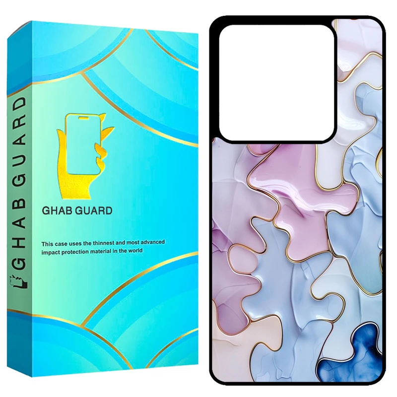 کاور قاب گارد طرح پازل مدل GCHPX6 مناسب برای گوشی موبایل شیائومی Redmi Note 13 Pro 5G / Poco X6