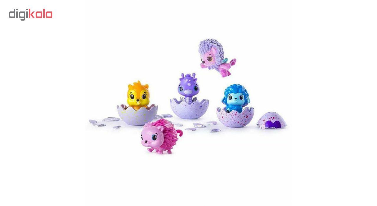 عروسک هچیما مدل HATCHIMALS COLLEGGTIBLES بسته 4 عددی